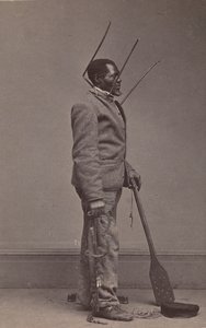 Wilson, márkás rabszolga New Orleansból, 1863. alkotó: Charles Paxson