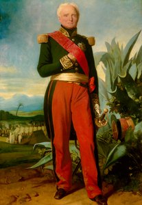 Thomas Robert Bugeaud de la Piconnerie (1784-1849) portréja, Isly hercege 1844-ben, Franciaország marechalja 1843-ban Algéria főkormányzója Charles Lariviere festménye (1798-1876) 1845 V. 2,19x1,45 m alkotó: Charles-Philippe Lariviere