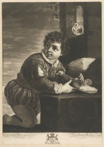 [Fiú madárral]