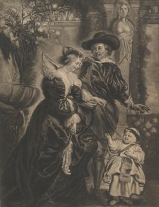 Rubens, felesége, Helena Fourment és gyermekük, kb. 1770.