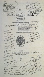 Jó meríteni a „Fleurs du Evil”-ből, amelyet Charles Baudelaire jegyzett