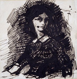 Jeanne Duval portréja, 19. század közepe