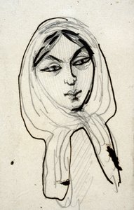 Jeanne Duval portréja, 19. század közepe