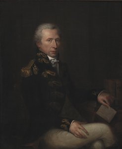 Hans West gyűjtőkonzul portréja alkotó: Charles Pièrre Verhulst
