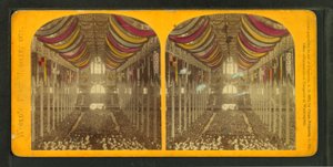 A világ békejubileuma vagy a Boston Colosseum, 1872 alkotó: Charles Pollock