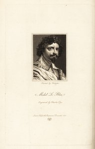 Michel le Blon portréja alkotó: Charles Pye
