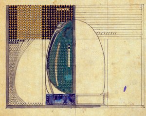 Tervezés W.J. Bassett-Lowke számára, 1916 alkotó: Charles Rennie Mackintosh