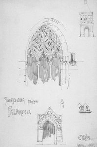 Vázlatok Palermóból alkotó: Charles Rennie Mackintosh