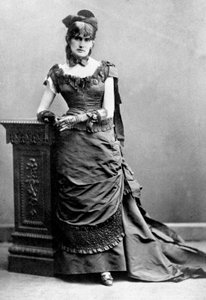 Berthe Morisot, 1880 körül (f/w fotó)