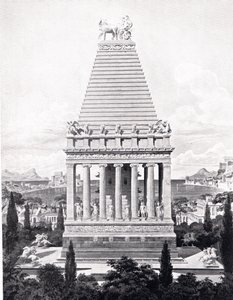 Az eredeti mauzóleum, illusztráció a "Hutchinson