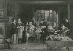 Falstaff és barátai, A windsori víg feleségek alkotó: Charles Robert Leslie