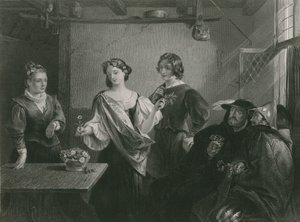 Florizel és Perdita, a téli mese alkotó: Charles Robert Leslie