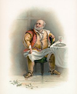 Shakespeare Falstaffja alkotó: Charles Robert Leslie