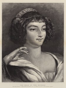 A hercegnő feje alkotó: Charles Robert Leslie