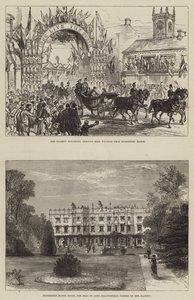 Őfelsége hughendeni látogatása alkotó: Sir John Charles Robinson