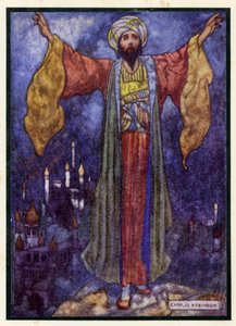 Illusztráció Omar Khayyam rubájához alkotó: Charles Robinson
