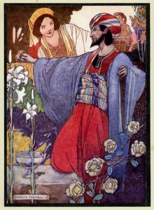 Illusztráció Omar Khayyam rubájához alkotó: Charles Robinson