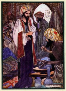 Illusztráció Omar Khayyam rubájához alkotó: Charles Robinson