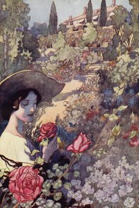 Szentimentális kertünk: nyár (színes litó) alkotó: Charles Robinson