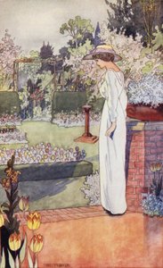 Szentimentális kertünk: A holland kert (színes litó) alkotó: Charles Robinson