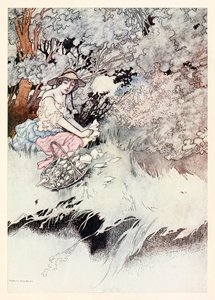 "Papírtépés, gyűrűk törése" az "Egy szerető panaszából" William Shakespeare dalaiban és szonettjeiben alkotó: Charles Robinson