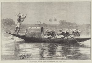 A Looshai Expedition, Despatches vitte le a Megnát Daccába, Kelet-Bengáliába