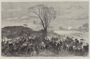 Az Oxfordi és a Cambridge-i Egyetemi Boat-Race a Sandhillsből, Chiswickkel szemben alkotó: Sir John Charles Robinson