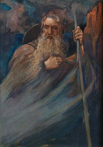 A vándor, c1900 1902 alkotó: Charles Robinson