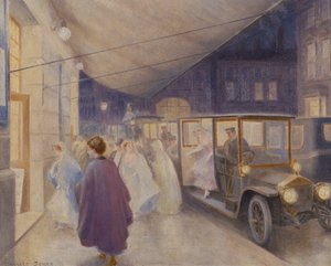 Érkezés az Operába alkotó: Charles Robinson Sykes