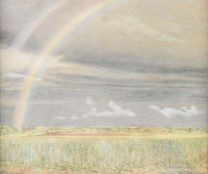 A szivárvány (olaj, tábla) alkotó: Charles Robinson Sykes