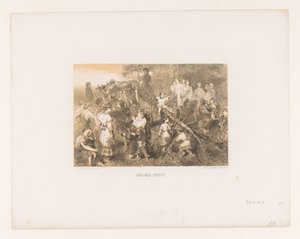 májusi parti Egy májusi utazás (cím a tárgyon) alkotó: Charles Rochussen