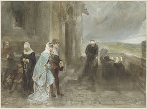 Kilátóban, jelenet a XII alkotó: Charles Rochussen