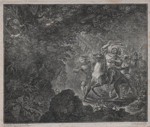Tell William Kuessnachtban, 1820. alkotó: Charles Samuel Girardet
