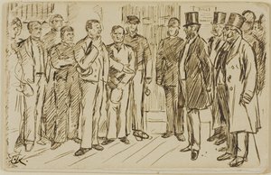 A fogvatartott azonosítása alkotó: Charles Samuel Keene