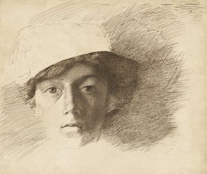 Önarckép alkotó: Charles Samuel Keene