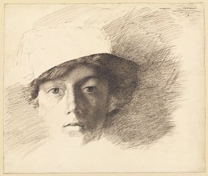 Önarckép alkotó: Charles Samuel Keene