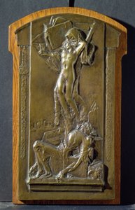 Halál és a leány, 1911-1912 körül (bronz)