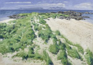 Két tengerpart, 2016 (olaj, vászon) alkotó: Charles Simpson