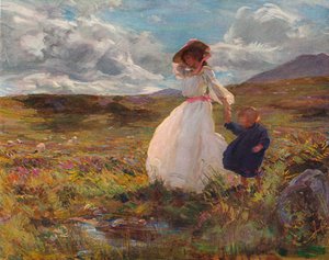Napfény és szél, c1907