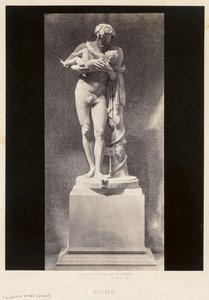 Silenus, aki a gyermek Dionüszoszt, Louvre Múzeum, Párizs, c. 1860-as évek.