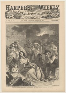A Harpers Weekly címlapja, 1871. október 28
