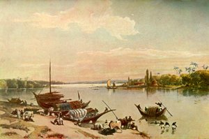 Barrackpur – A Gangeszben Kalkutta mellett, 1840-es évek, 1901.