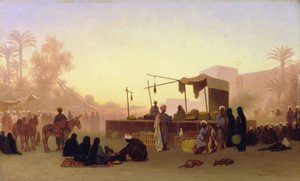 Kairó, Egyiptom (olaj a panelen)