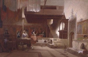 A Hammam (olaj, vászon)
