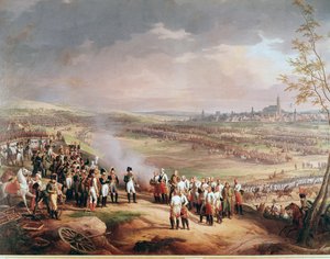 Ulm átadása 1805. október 20-án a francia hadseregnek a napóleoni háborúk idején (Részletfestés