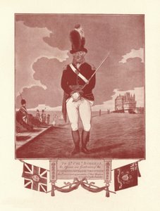 A tulajdonos által feliratozott egyenruha portréképe, 1780-1820, 1909