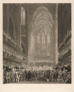 IV. György király koronázása a Westminster-apátságban
