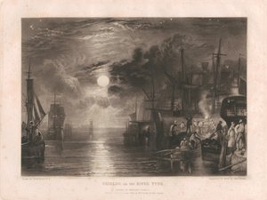 Pajzsok a Tyne folyón alkotó: Charles Turner