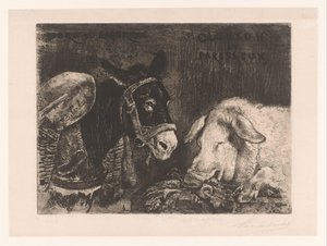 Ezel en zwijn Józan és szorgalmas, Torkos és lusta (cím a tárgyon)
