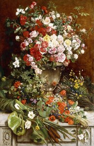 Hódolat a virágok királynőjének, 1884